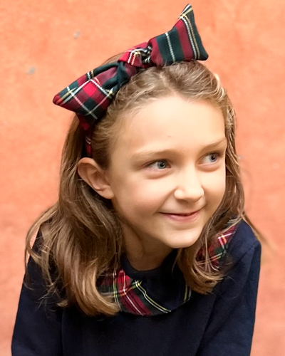 Narciso cerchietto tartan