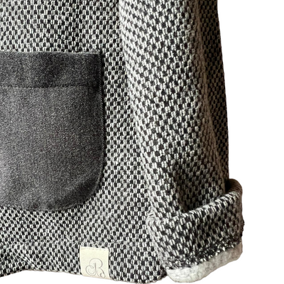 ROMEO Giacca chicco di riso grigio